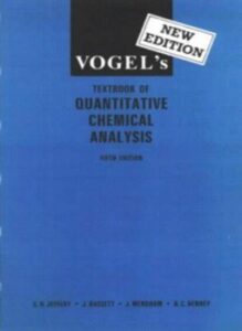 التحليل العضوي الكيفي- سلسلة كتب فوغل Vogel s Qualitative Inorganic Analysis 5th edition 1979