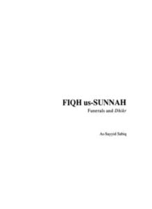 fiqh ussunnah, funerals and dhikr فقه السنة الجنائز والذكر