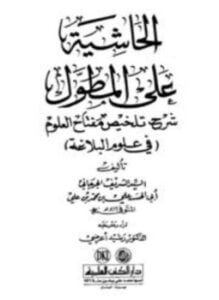 الحاشية على المطول شرح تلخيص مفتاح العلوم