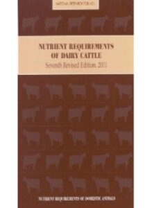 NRC for Dairy Cattle