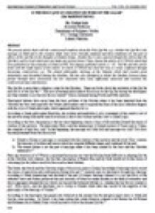 IS THE HOLY QUR’AN CREATION OR WORD OF THE ALLAH An Analytical Survey