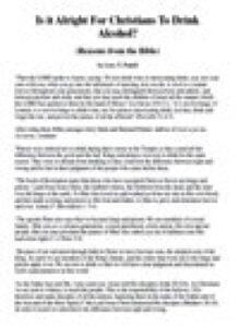 نصوص تحريم شرب الخمور قي الكتاب المقدس Is it Alright For Christians To Drink Alcohol Reasons from the Bible