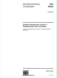 ISO 9000:2015 Quality management systems