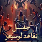 غلاف كتاب حفل تقاعد لوسيفر